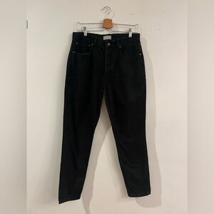 Boyish black jeans. Very good quality size 30